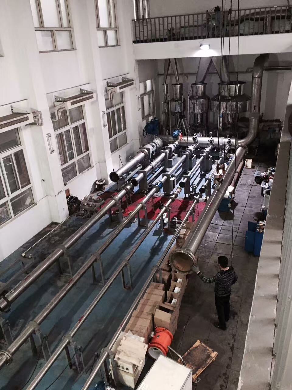 公司流量標(biāo)定系統(tǒng)生產(chǎn)地址搬遷完畢投入使用